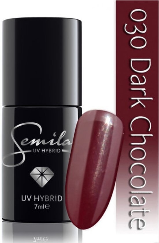 SEMILAC 030 UV Hybrid Dark Chocolate 7 ml