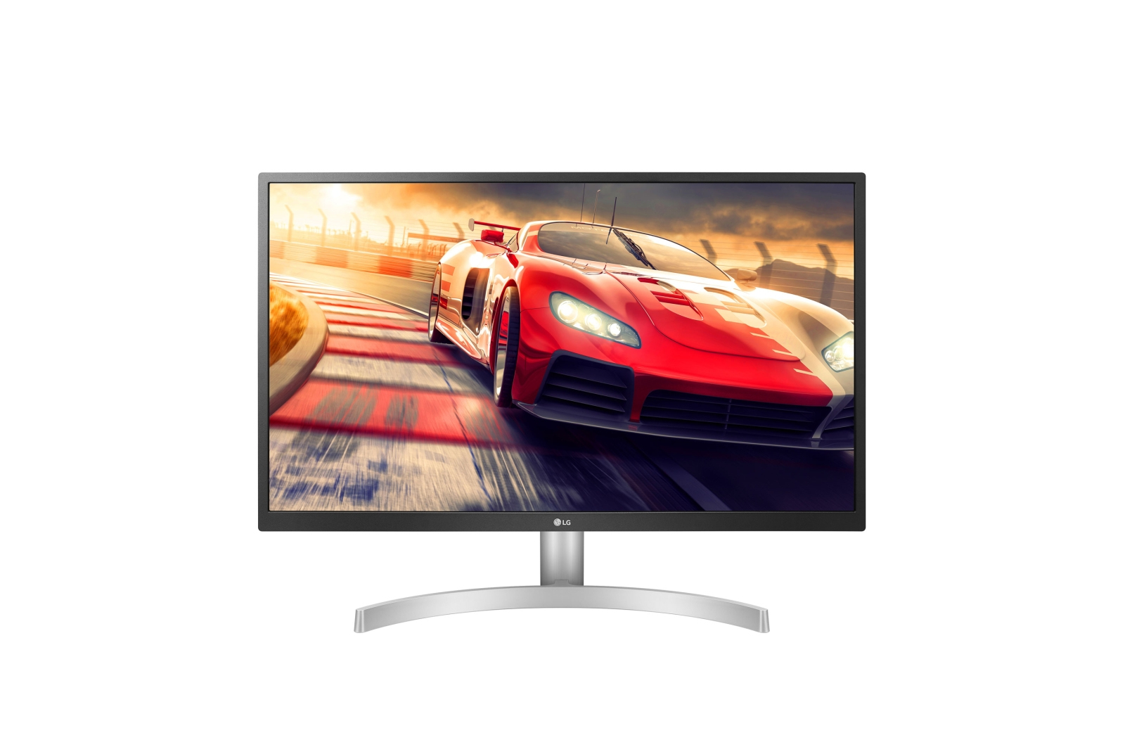 LG 27UL500-W 27" 4K Ultra HD LED Monitor - Silver