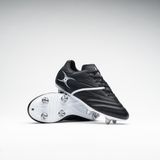 Gilbert chaussures de rugby Sidestep X20 Power LO 6S taille 4 noir blanc.