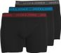 JACK & JONES PLUS SIZE JACK&JONES PLUS - JACWAISTBAND TRUNKS 3 PACK NOOS PLS - Heren - Onderbroeken - Asphalt - Effen - 95% Katoen, 5% Elastaan - 6XL
