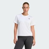 Adidas Workout Essentials Crew Neck T-shirt Korte Mouwen Wit Polyester L Vrouw