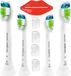 Philips DiamondClean opzetstuk voor whitening, HX6062/26, 4 stuks + fruitsap