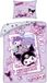 Hello Kitty Dekbedovertrek Kuromi - 140 x 200 + 70 x 90 cm - Polyester