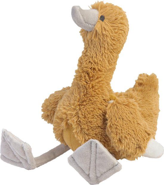 Happy Horse Eend Twine Knuffel 22cm - Bruin
