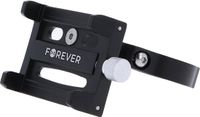 Forever Telefoonhouder fiets - instelbaar en solide aluminium - zwart