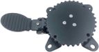 Merkloos / Sans marque Buiten Genieten Parasolvoet - Parasolhouder - Buiten Genieten - 360 Graden Rotatie - 13x22 cm - Zwart