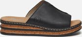 Rieker Ring Slippers zwart Synthetisch - Dames - Maat 41