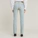 G-Star Strace Straight Femme Jeans Coton Sun Faded Bluejay