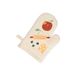 Gant de cuisine enfant, coton, motif boulanger