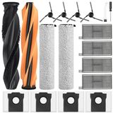 PromoHome Dreame 18-delige accessoire set voor Dreame Aqua10 Ultra Roller Complete robotstofzuiger