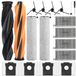 PromoHome Dreame 18-delige accessoire set voor Dreame Aqua10 Ultra Roller Complete robotstofzuiger