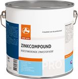 OAF PRO Zinkcompound Grijs Mat Grondverf 2.5 liter / 5 kg