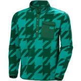 Helly Hansen Maridalen Printed Fleece Fleece Met Halve Rits Groen XL Man