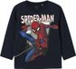 NAME IT Jongens Nmmjuice Spider Nreg Ls Top Noos Mar, navy blazer, 104