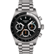 Tissot PR516 Mechanische chronograaf 316L roestvrij stalen kast met zwarte PVD-coating mechanische horloges, grijs, roestvrij staal, 20 (T1494592105100), Grijs