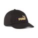 PUMA ESS-logo No.1 Logo baseballpet, Zwart/Goud, Maat M