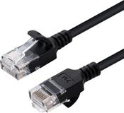 Microconnect V-UTP6003S-SLIM netwerkkabel Zwart 0,3 m Cat6 U/UTP (UTP)