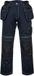 Portwest PW3 Werkbroek met holsterzakken T602 - Marine/zwart Kort - 34