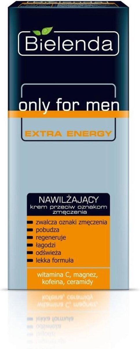 Bielenda BIELENDA_Only For Men Extra Energy nawil¿aj¹cy krem przeciw oznakom zmêczenia 50ml