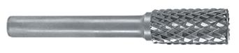 Ruko 116019 - Hardmetalen frees vorm A - ZYA cilindrisch met voortanding (16 x 65 mm)