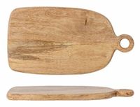 Bloomingville Nonnie snijplank ovaal hout natuurlijk 35 x 19 x 2 cm