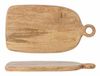 Bloomingville Nonnie snijplank ovaal hout natuurlijk 35 x 19 x 2 cm
