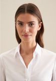 Seidensticker Women's Blouse Slim Fit Long Sleeve SN080613 - White - 32
