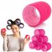 Poniks Rouleaux Auto-agrippants 44mm - 6 Pièces - Rose