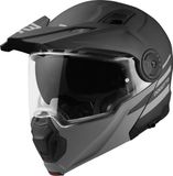 Bogotto FG-102 Duo Mat Zwart Fiberglas Systeemhelm