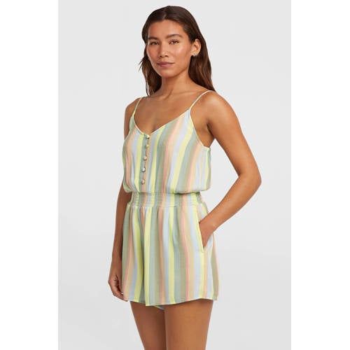 O'Neill gestreepte playsuit groen