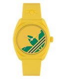 Adidas Originals Project Three AOST26045 Horloge - Kunststof - Geel - Ø 42 mm