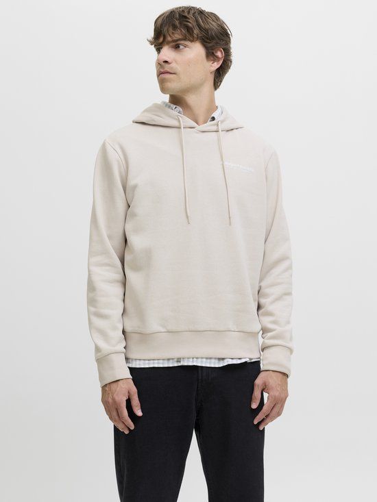 JJ REBEL JREBZACK SWEAT HOOD NOOS Heren Hoodie Moonbeam XXL
