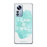 ERT GROUP mobiel telefoonhoesje voor Xiaomi 12 / 12X origineel en officieel erkend Babaco patroon Positive vibes 001
