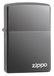 Zippo Aansteker 60001213 Black Ice w logo, zilver, 5,5 cm