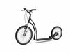 Yedoo Trottinette Three Y40 avec pneus gonflables 20/16, noir