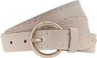 Vanzetti Leren Riem Slim Belt W95 Cream Crème