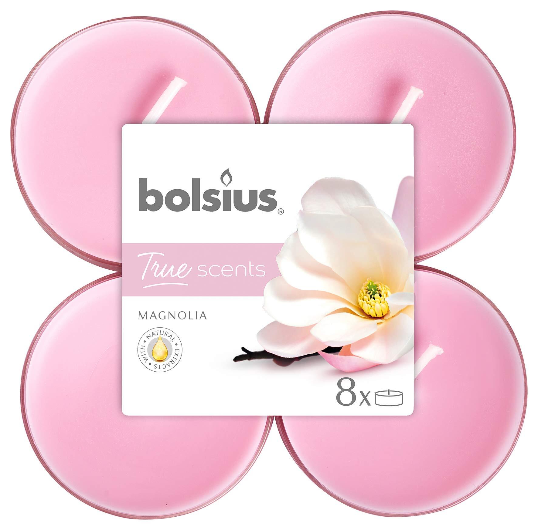 Bolsius Magnolia - Geur maxi waxinelichten - 8 Stuks