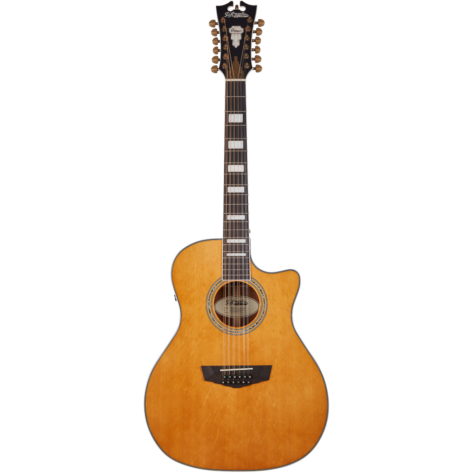 D'Angelico Premier Fulton LS Natural Mahogany