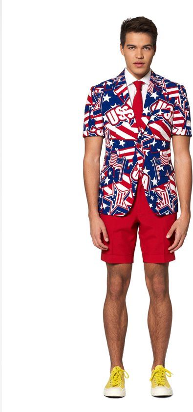 OppoSuits Americool - Heren Zomer Kostuum - Maat 52