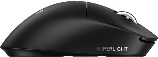 Logitech G PRO X SUPERLIGHT 2 DEX - Draadloos - Rechtshandig - 5 knoppen - Zwart