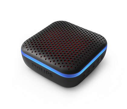 Philips Sound Philips TAS2505B/00 - Draagbare Bluetooth Speaker - Zwart