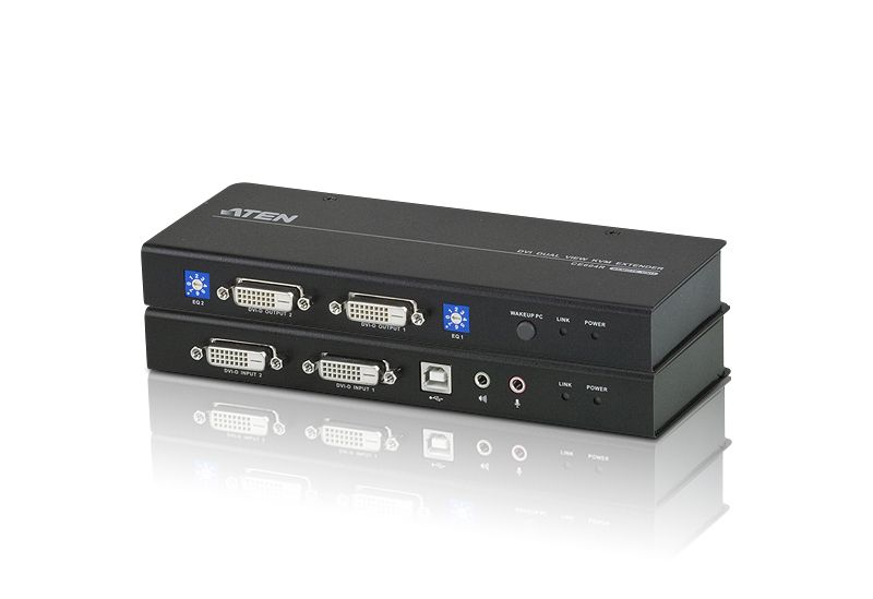ATEN CE604 Console verlenger - Zwart