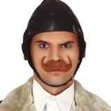 Guirca Zelfklevende Plaksnor Engelsman - Bruin - Carnaval / Verkleedaccessoire