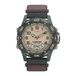 Timex T45181 Heren Polshorloge Quartz Bruine Band Grijze Kast