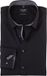 OLYMP No. 6 Six super slim fit chemise - popeline - noir - Repassage facile - Tour de cou : 39