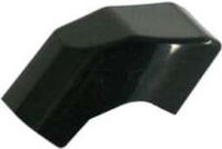 Axa Bouton de verrouillage Solid Noir Haaks
