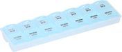Merkloos / Sans marque Edco Eindhoven Bv Pillenbox week ochtend/avond Blauw