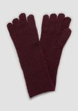 s.Oliver Handschoenen Vrouwen Bordeaux Polyester Effen Modieuze handschoenen