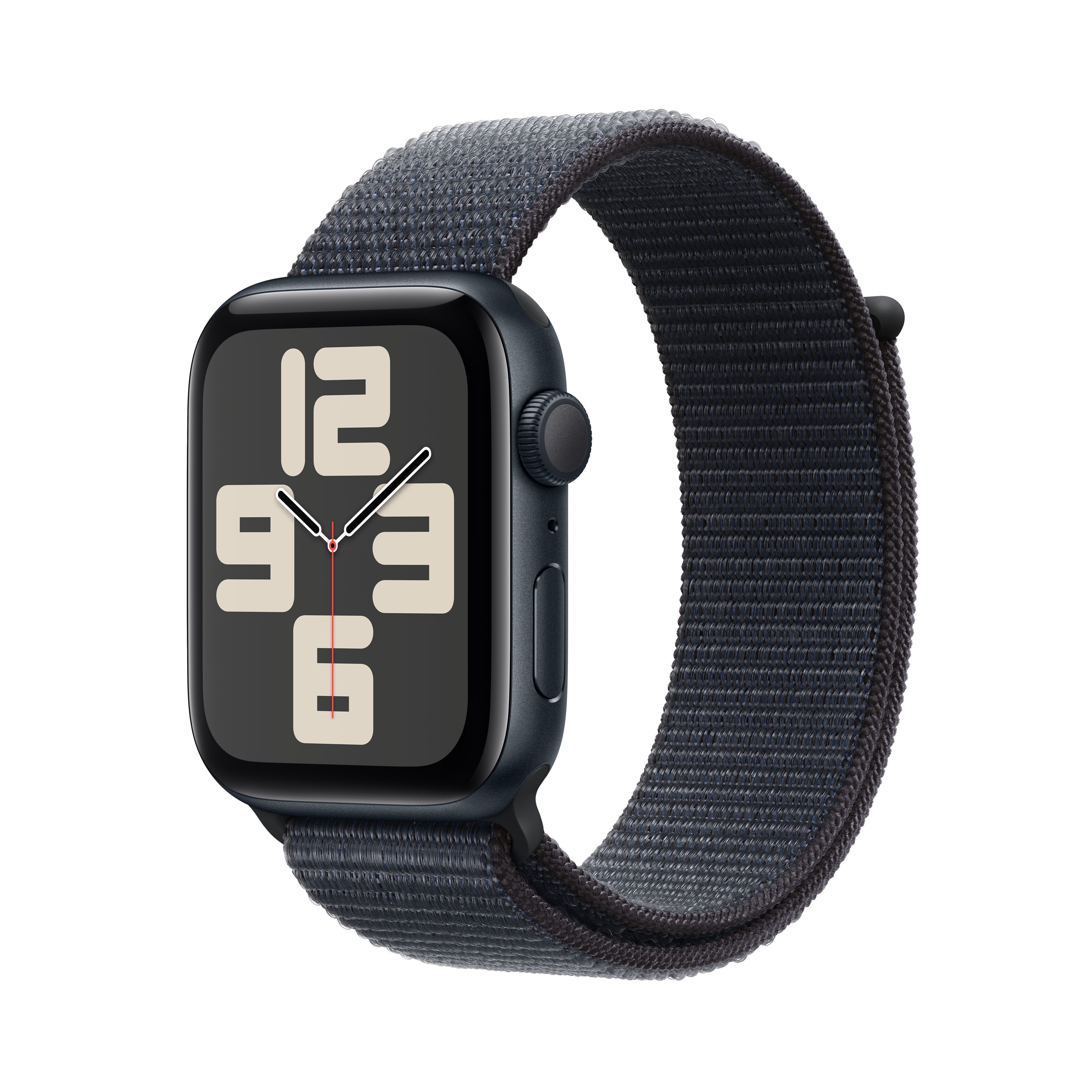 Apple Watch SE 2024 44mm Midnight Aluminium - Ink Sport Loop