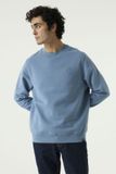Garcia Heren Effen Sweater Blauw Lange mouw